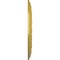 Ekena Millwork Dublin Ceiling Medallion (Fits Canopies up to 5 1/8"), 17 7/8"OD x 3 5/8"ID x 1 1/4"P, Rich Gold CM17DURGS - alternate 4